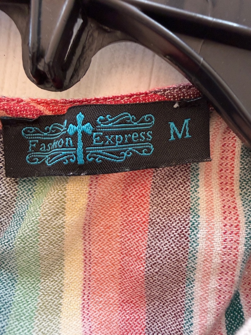 Multicolor Stripe Ruffle-Front Mini Dress - Picture 2 of 3